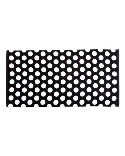 Carmel Towel Company Polka Dot Velour Beach Towel