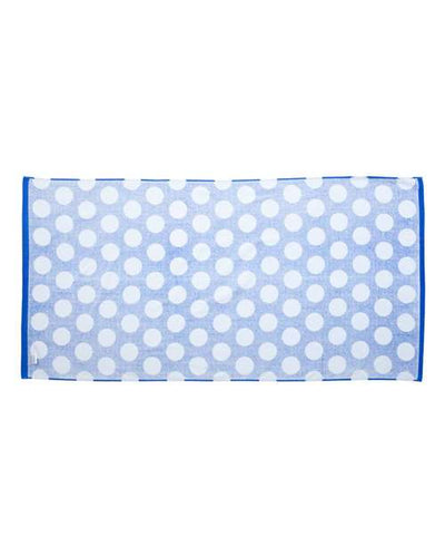 Carmel Towel Company Polka Dot Velour Beach Towel