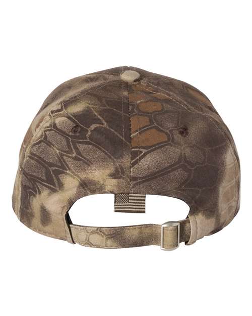 Outdoor Cap Camo with Flag Visor Cap