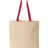 Liberty Bags Natural Tote with Contrast-Color Handles Liberty Bags