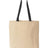 Liberty Bags Natural Tote with Contrast-Color Handles Liberty Bags