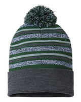 CAP AMERICA USA-Made Striped Beanie CAP AMERICA