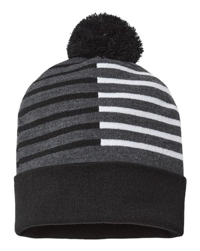 CAP AMERICA USA-Made Half Color Beanie