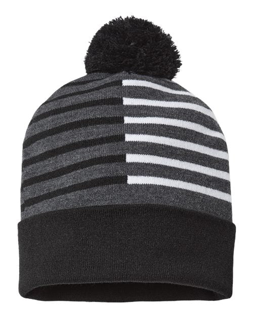 CAP AMERICA USA-Made Half Color Beanie