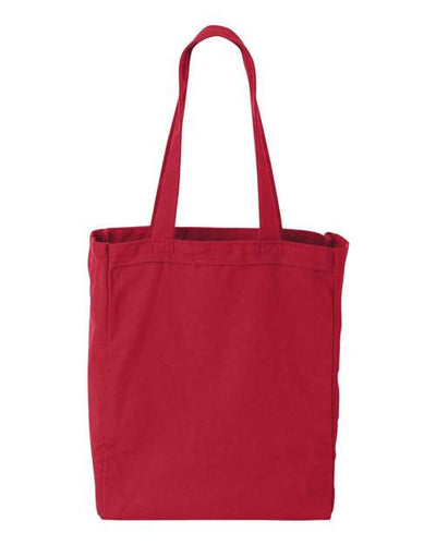 Liberty Bags 8861 Susan Canvas Tote - Red, One Size