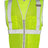 Kishigo Premium Brilliant Series® Three-Pocket Zippered Mesh Vest Kishigo