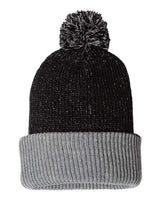 Sportsman 12" Knit Speckled Pom-Pom Beanie Sportsman
