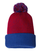 Sportsman 12" Knit Speckled Pom-Pom Beanie Sportsman