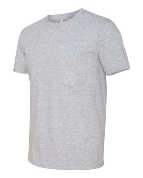 Anvil Men's Midweight Pocket T-Shirt Anvil