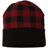 CAP AMERICA Men's USA-Made Plaid Beanie CAP AMERICA