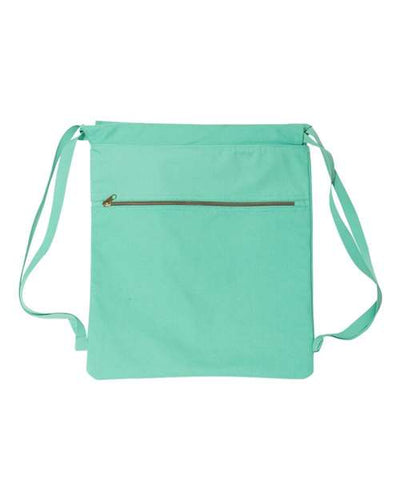 Liberty Bags Pigment-Dyed Canvas Drawstring Bag