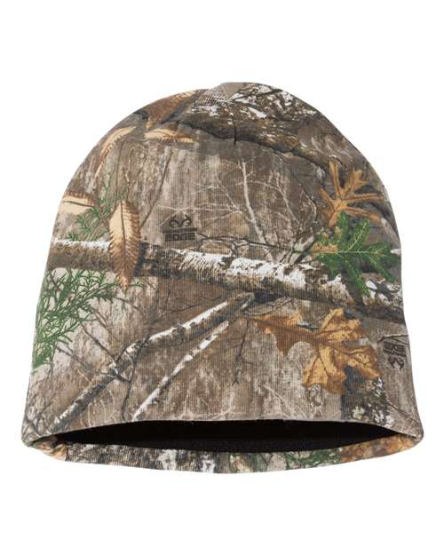 Outdoor Cap Reversible 8" Knit Camo Cap