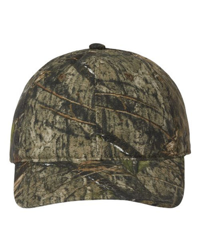 Outdoor Cap Garment-Washed Camo Cap