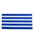 Carmel Towel Company Cabana Stripe Velour Beach Towel Carmel Towel Company