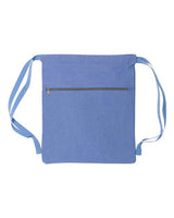 Liberty Bags Pigment-Dyed Canvas Drawstring Bag Liberty Bags