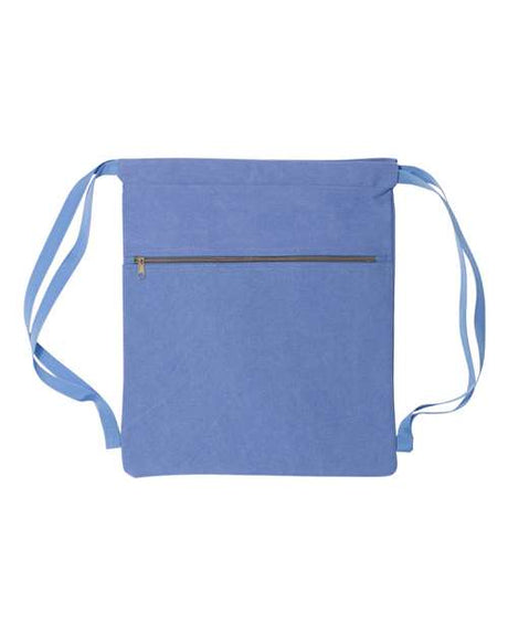 Liberty Bags Pigment-Dyed Canvas Drawstring Bag Liberty Bags