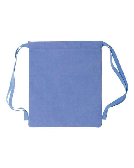 Liberty Bags Pigment-Dyed Canvas Drawstring Bag Liberty Bags