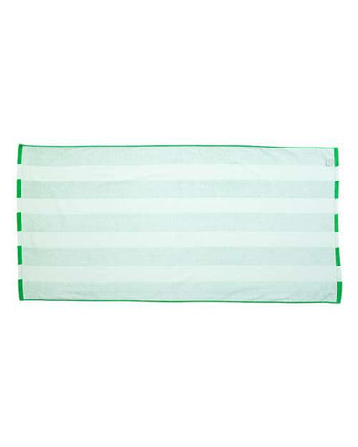 Carmel Towel Company Cabana Stripe Velour Beach Towel