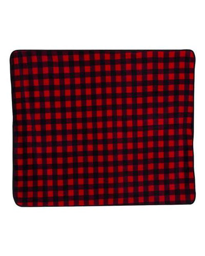 Alpine Fleece Polyester/Nylon Patterned Picnic Blanket