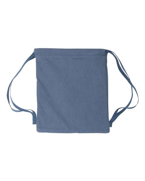 Liberty Bags Pigment-Dyed Canvas Drawstring Bag Liberty Bags