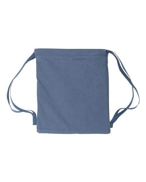 Liberty Bags Pigment-Dyed Canvas Drawstring Bag