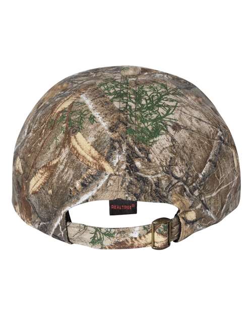 Outdoor Cap Garment-Washed Camo Cap