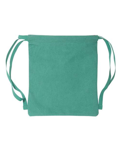 Liberty Bags Pigment-Dyed Canvas Drawstring Bag Liberty Bags
