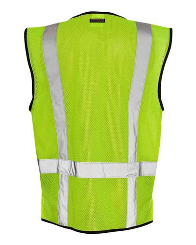 Kishigo Black Bottom Mesh Class 2 Vest