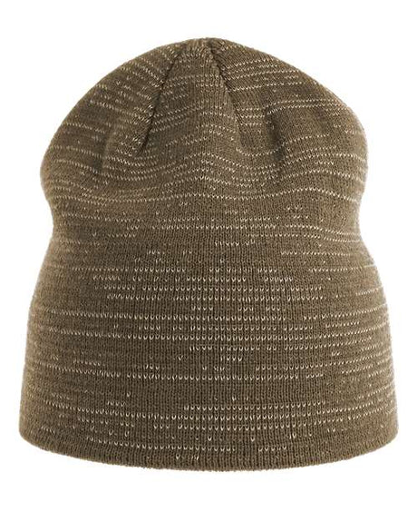 Atlantis Headwear Sustainable Reflective Beanie Atlantis Headwear
