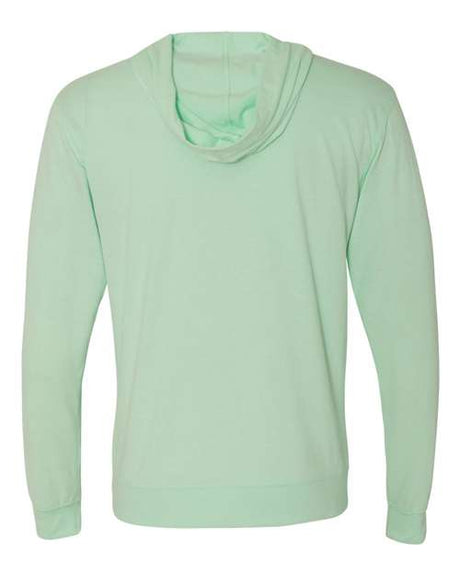 Next Level Men's Sueded Long Sleeve Hooded Full Zip Next Level Apparel