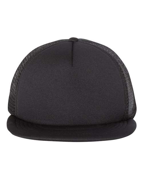 Mega Cap Foam Front Flat Bill Trucker Cap Mega Cap