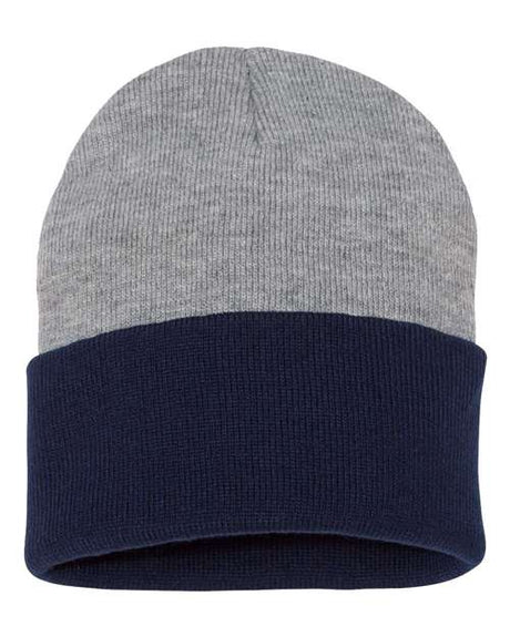 Sportsman Men's Colorblocked 12" Cuffed Beanie Sportsman