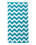 Carmel Towel Company Chevron Velour Beach Towel Carmel Towel Company