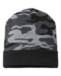 CAP AMERICA USA-Made Camo Cuffed Beanie CAP AMERICA