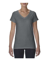 Anvil Women's Lightweight Fitted V-Neck T-Shirt Anvil