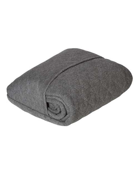 J. America Quilted Jersey Blanket J. America