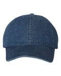 Mega Cap Washed Denim Cap Mega Cap