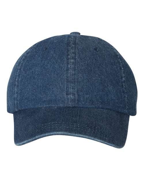 Mega Cap Washed Denim Cap