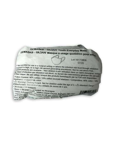 Gildan Youth Everyday Mask - 24 Pack Gildan