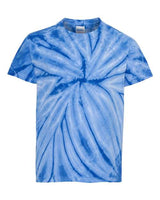Dyenomite Youth Cyclone Vat-Dyed Pinwheel Short Sleeve T-Shirt Dyenomite