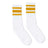 SOCCO USA-Made Striped Crew Socks SOCCO
