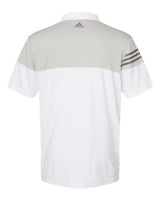 Adidas Men's Heathered 3-Stripes Colorblock Polo Adidas