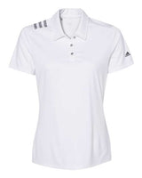 Adidas Women's 3-Stripes Shoulder Polo Adidas