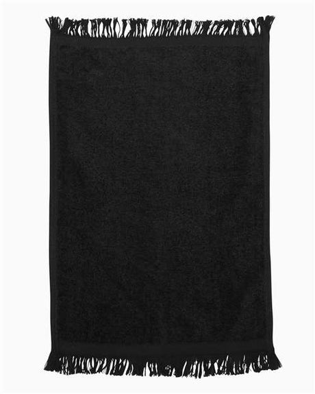 Q-Tees Fringed Fingertip Towel Q-Tees