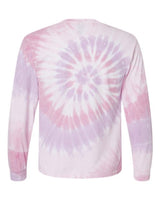 Dyenomite Unisex Spiral Tie-Dyed Long Sleeve T-Shirt Dyenomite