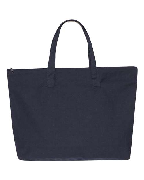 Liberty Bags Tote with Top Zippered Closure Liberty Bags