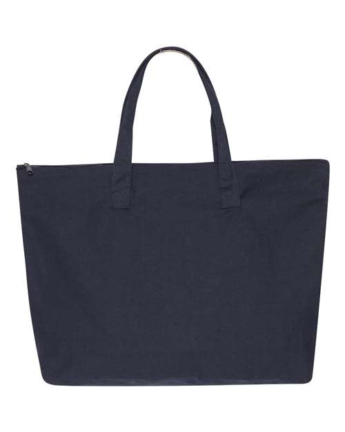 Liberty Bags Tote with Top Zippered Closure