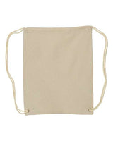 Liberty Bags Canvas Drawstring Backpack Liberty Bags