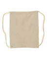 Liberty Bags Canvas Drawstring Backpack Liberty Bags
