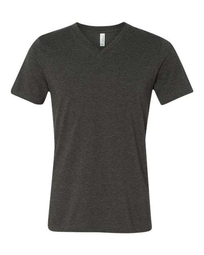 BELLA + CANVAS Men's Heather CVC V-Neck Tee 1 of 2